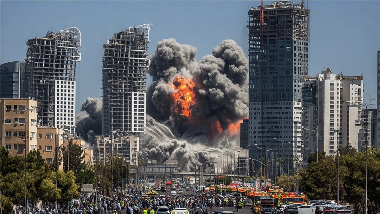 Youtube Thumnail image of : H0UTI TAK HENTI BALAS DENDAM KE ISRAEL - Ribuan Warga Israel Panik dan Jadi Korban Serangannya
