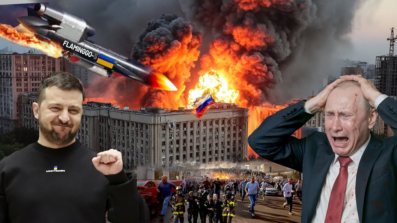 RUDAL HIPERSONIK FLAMINGGO HANCURKAN MOSKOW RUSIA! Putin Panik Ketakutan, Zelensky Terus Bombardir