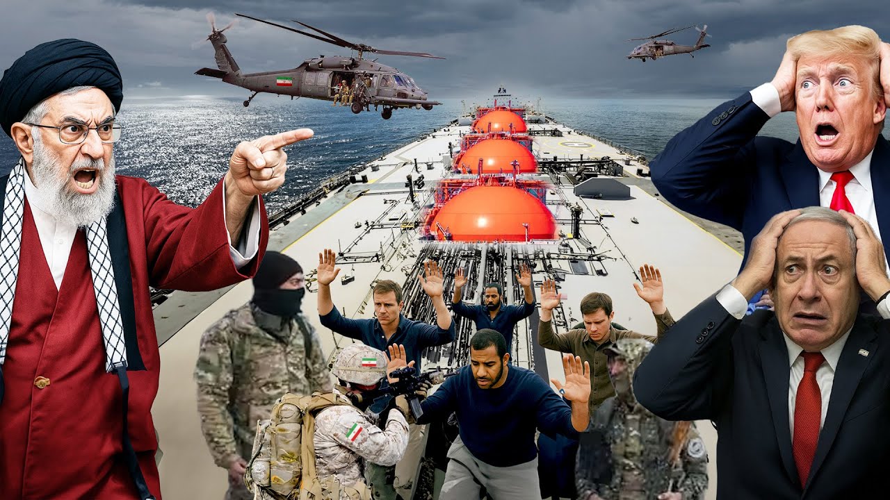 IRAN BLOKIR SELAT HORMUZ!? Kapal Tanker AS & Sekutu Direbut Pasukan IRGC