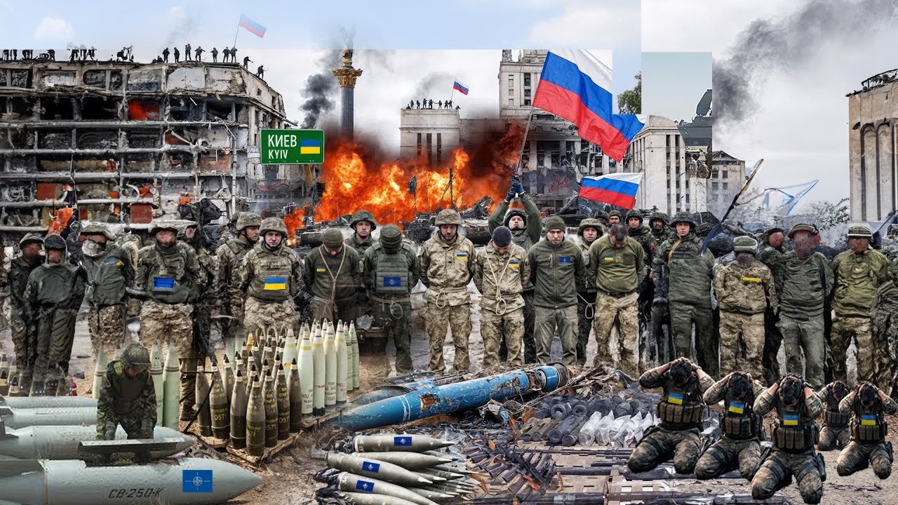NATO MALU BESAR!? KYIV DIGEMPUR HABIS! Pasukan Menyerah, Senjata NATO Jatuh ke Rusia