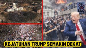 TRUMP SEGERA TUMBANG! Demonstarsi Meledak Ke 1.000 Kota Di 50 Negara Bagian AS