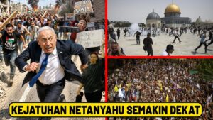 NETANYAHU SEGERA TUMBANG! Demonstarsi Meledak Ke 50 Kota Di Israel